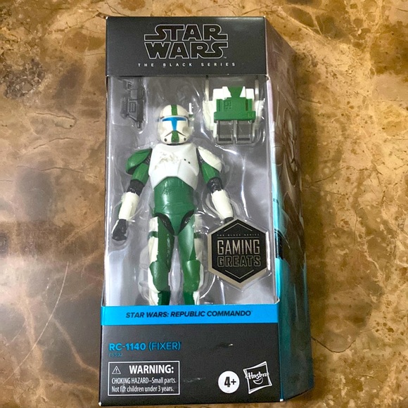 Star Wars 6" Black Series RC-1140 FIXER Republic Commando #13 Gaming Greats NIB - Picture 1 of 2
